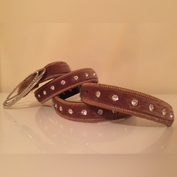 Brown crystal belt (new) - Picture 2 of 5